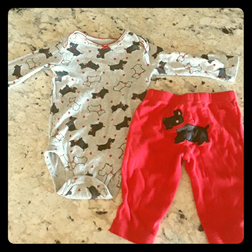 Long sleeve matching outfit